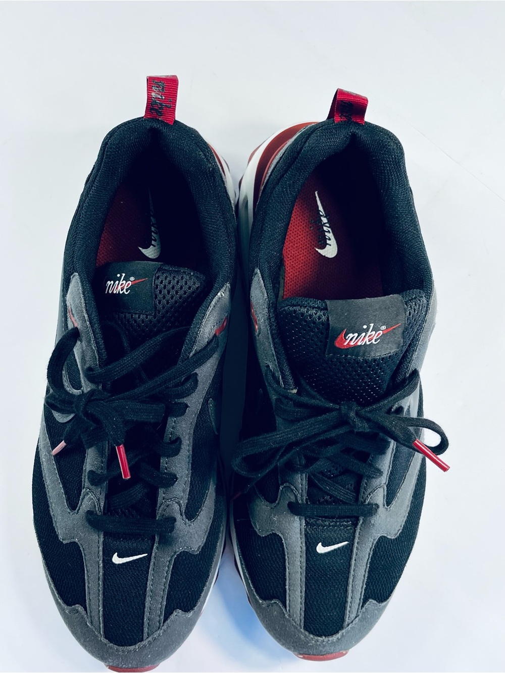 Nike Air Max Dawn Athletic Shoes #DQ3991-001 Black White Burgundy Men’s :10 - Picture 5 of 15